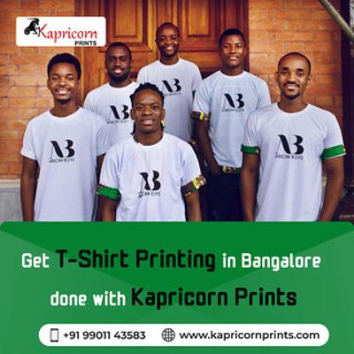 Custom T-shirt Printing  in Sudham Nagar